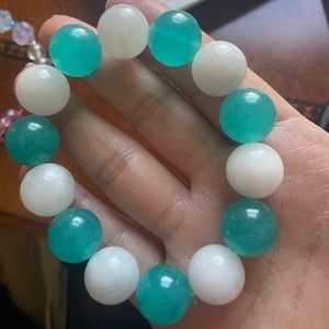 14mm beads amazonite and moonstone